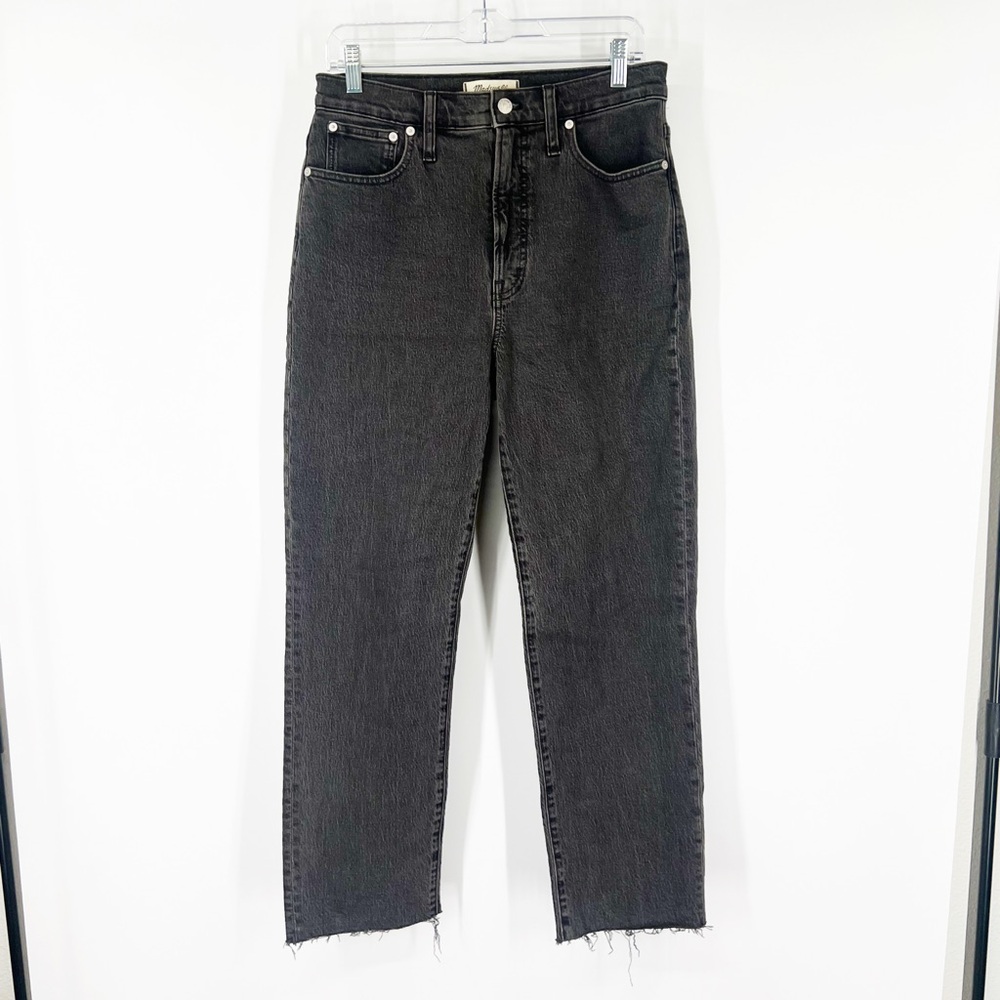 Madewell The Perfect Vintage Straight Jeans in Lunar Wash